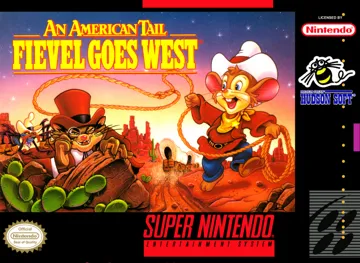 American Tail, An - Fievel Goes West (USA) box cover front